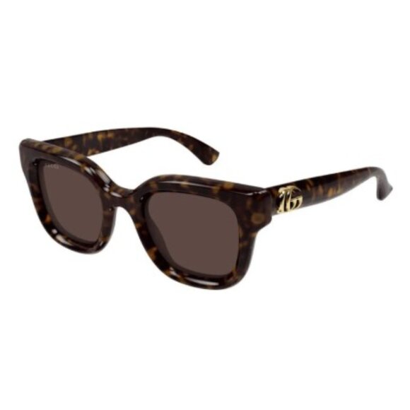 NEW GUCCI SUNGLASSES GUCCI GG1828S 002 HAVANA EYEWEAR - Picture 1 of 4